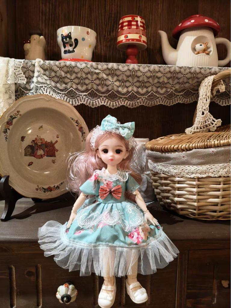 30cm Realistic Barbie Princess Doll Gift Set