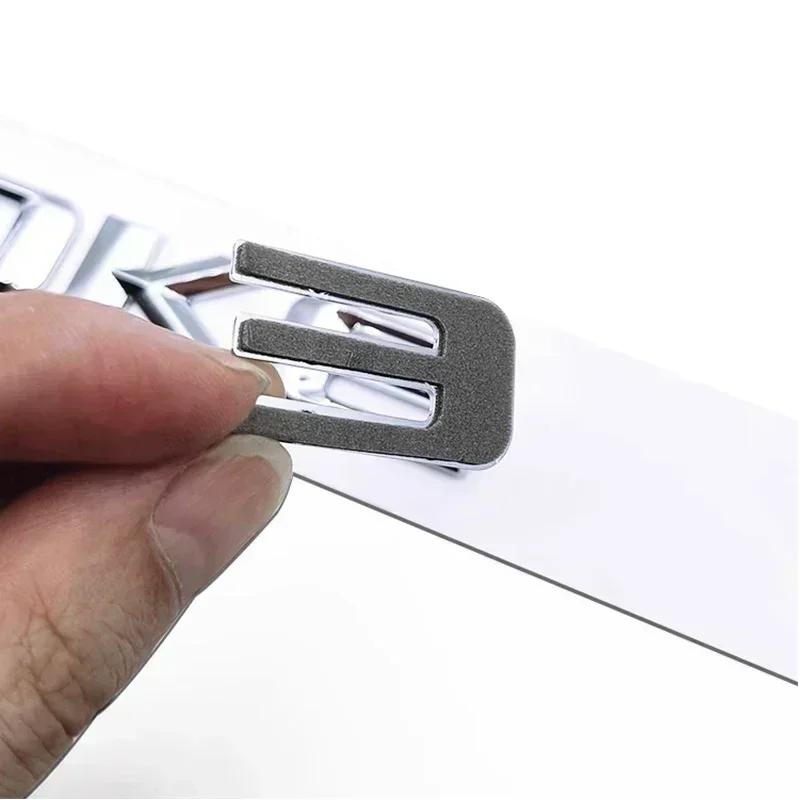 ABS 3D Letters Car Fender Side Emblem Badge Logo Stickers For Jeep Grand Cherokee WK2 WK WJ SRT 2013 2014 2015 2016 Accessories