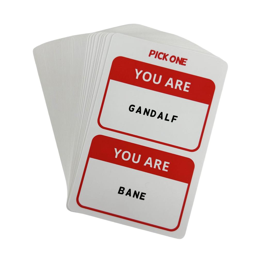 Who Am I & What Am I Doing Card Game Funny Player Party Game Charades Impressions Card Game For Adults Couples Family For Travel