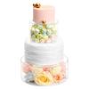 New Acrylic Cake Display Board Base Square Round Clear Cake Stand Cake Edge Smoother Scraper Tray Baking Dessert Tools DIY Decor