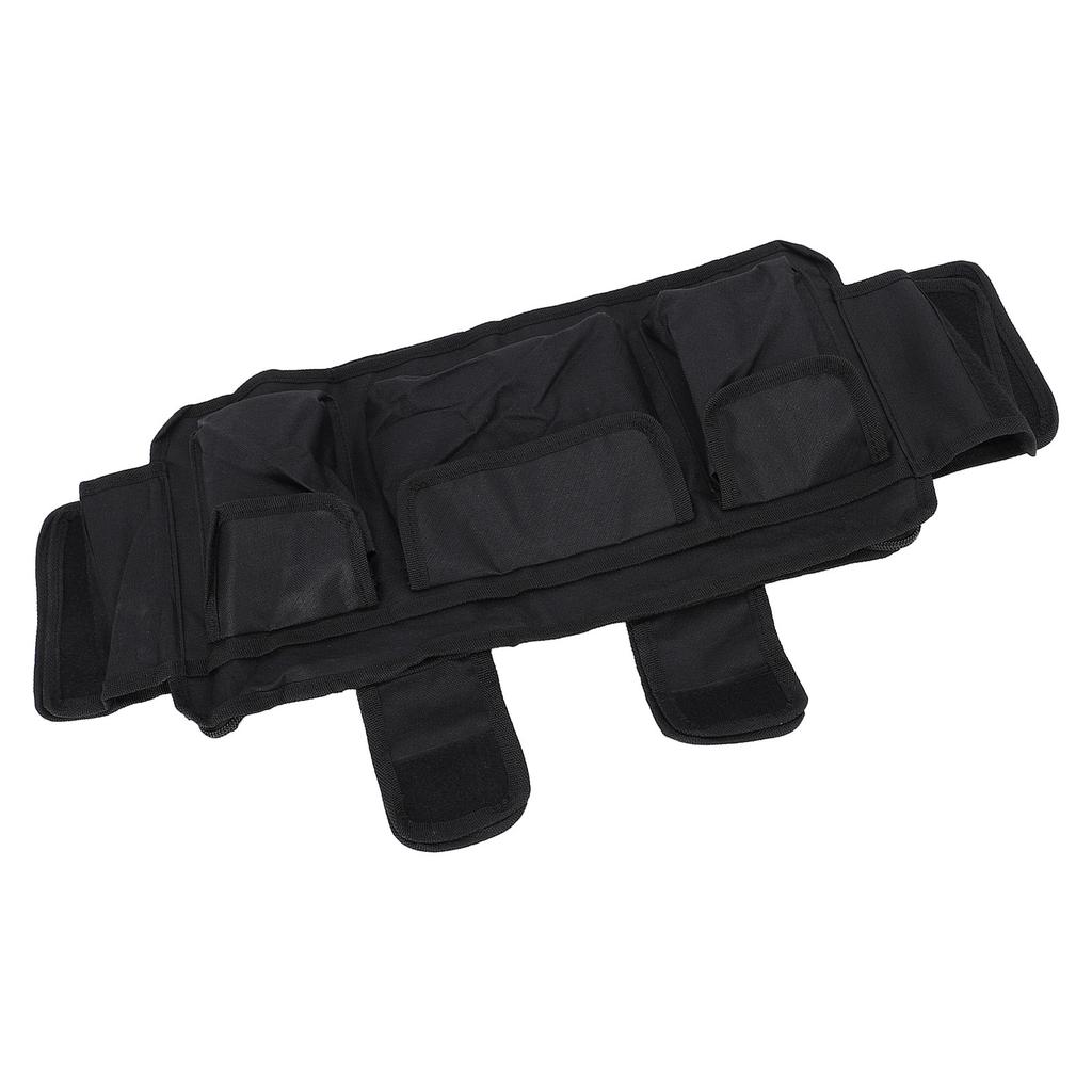 Walker Bag Seniors Foldable Walker Storage Pouch Oxford Cloth Tote with Multi Pockets