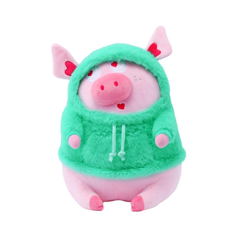 

Анимация Kawaii Xiuxiu Pig Мягкая игрушка Розовая успокаивающая кукла Подушка Мультфильм Милые детские плюшевые куклы Игрушки Украшения для комнаты Подарки 25-35cm