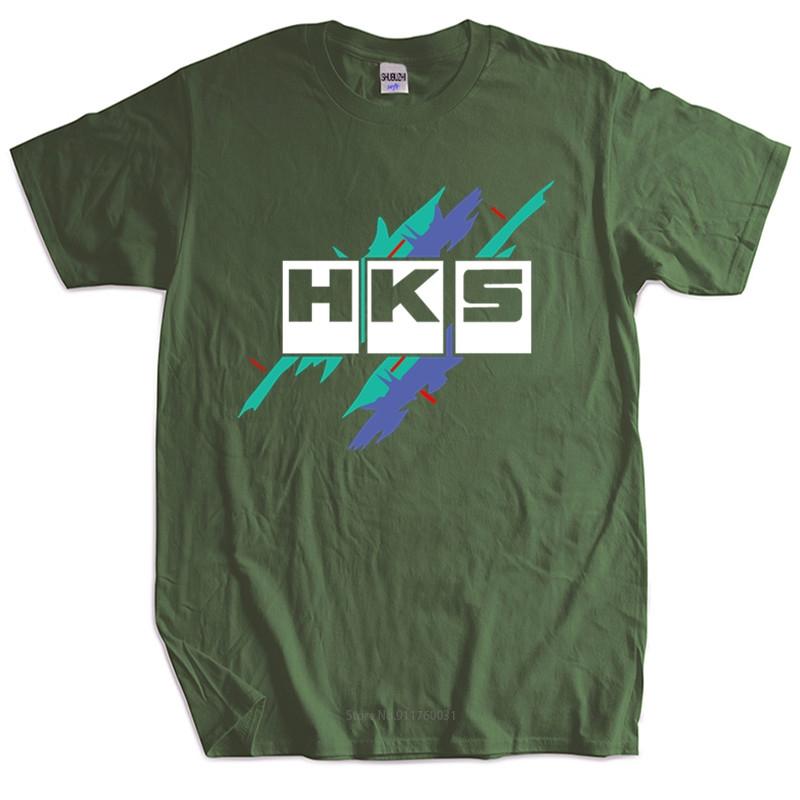 

Mens T-shirt Euro Size TOPS Limited HKS Power and Sportser Performance Turbo Logo Unisex Tee-shirt Women Top Tees 4XL