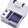 Gift Box Five-Piece Tie Men'S Formal Wear Business Casual Wedding Groom Bow Tie Square Scarf