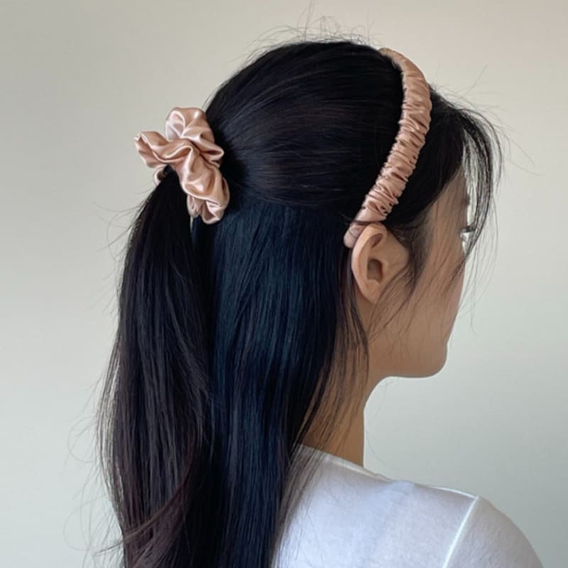 Dwelly Premium Mulberry Silk 100% Headband (6 colors)