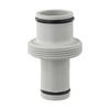 1PC Hose Extension Adapter With Rubber O-rings For Intex Split Hose Plunger Valve Pool Part 1.5in To 1.25in Straight Connector