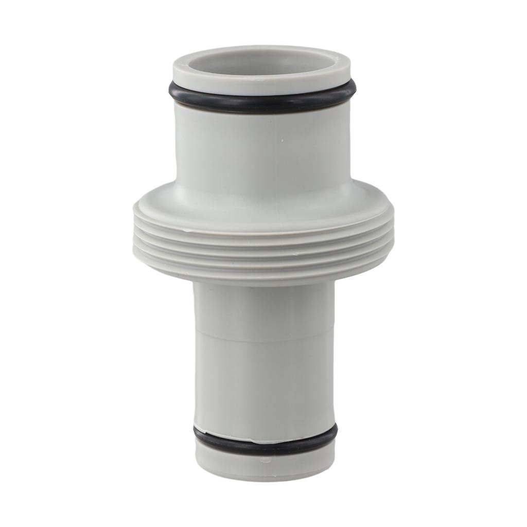 1PC Hose Extension Adapter With Rubber O-rings For Intex Split Hose Plunger Valve Pool Part 1.5in To 1.25in Straight Connector