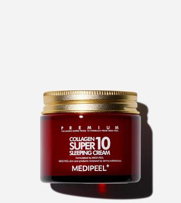 COLLAGEN SUPER 10 SLEEPING CREAM, Anti-Aging, Korean Cosmetics, Kbeauty, Sample