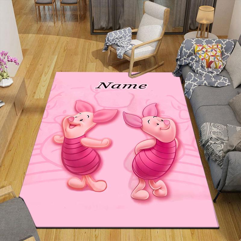 Custom 1Pc Winnie Pooh Honey Adventure Rug Office Carpet Indoor Outdoor Entrance Doormat Nonslip Soft And Comfortable Living Room D916358