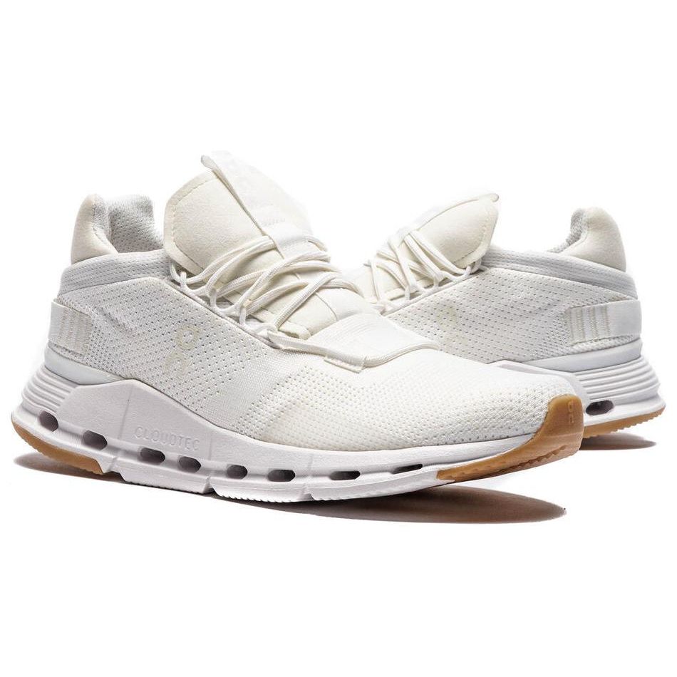 On Running Cloudnova Undyed White (Womens) Women Sneakers Gum 77.98486