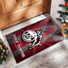 FC Köln Printed Crystal Velvet Rug Non‑Slip Crystal Velvet Carpet For Sofa Bedroom Indoor Home Decoration