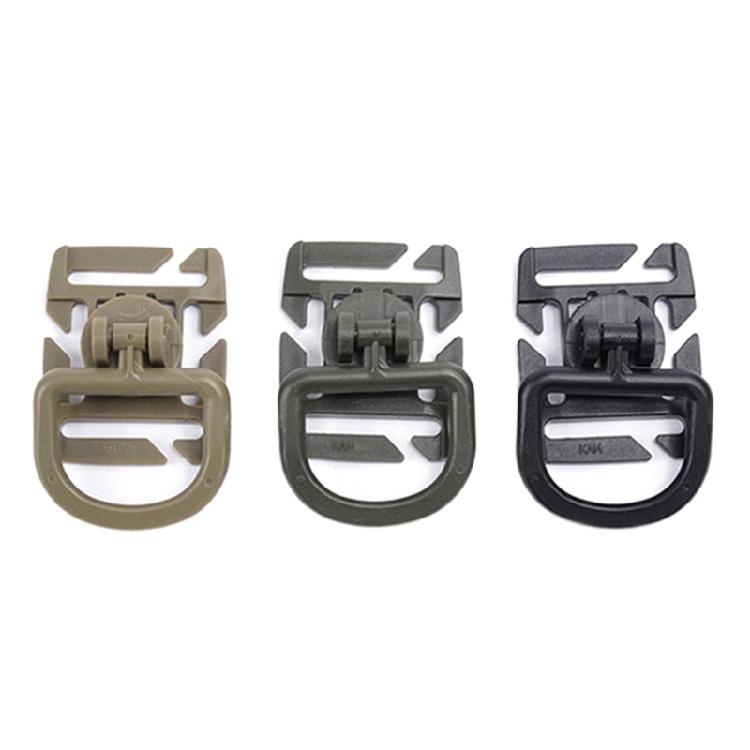 5pcs Multipurpose Backpacks Carabiners Quickly Hook Hanging Buckles Clip for Climbing Activity