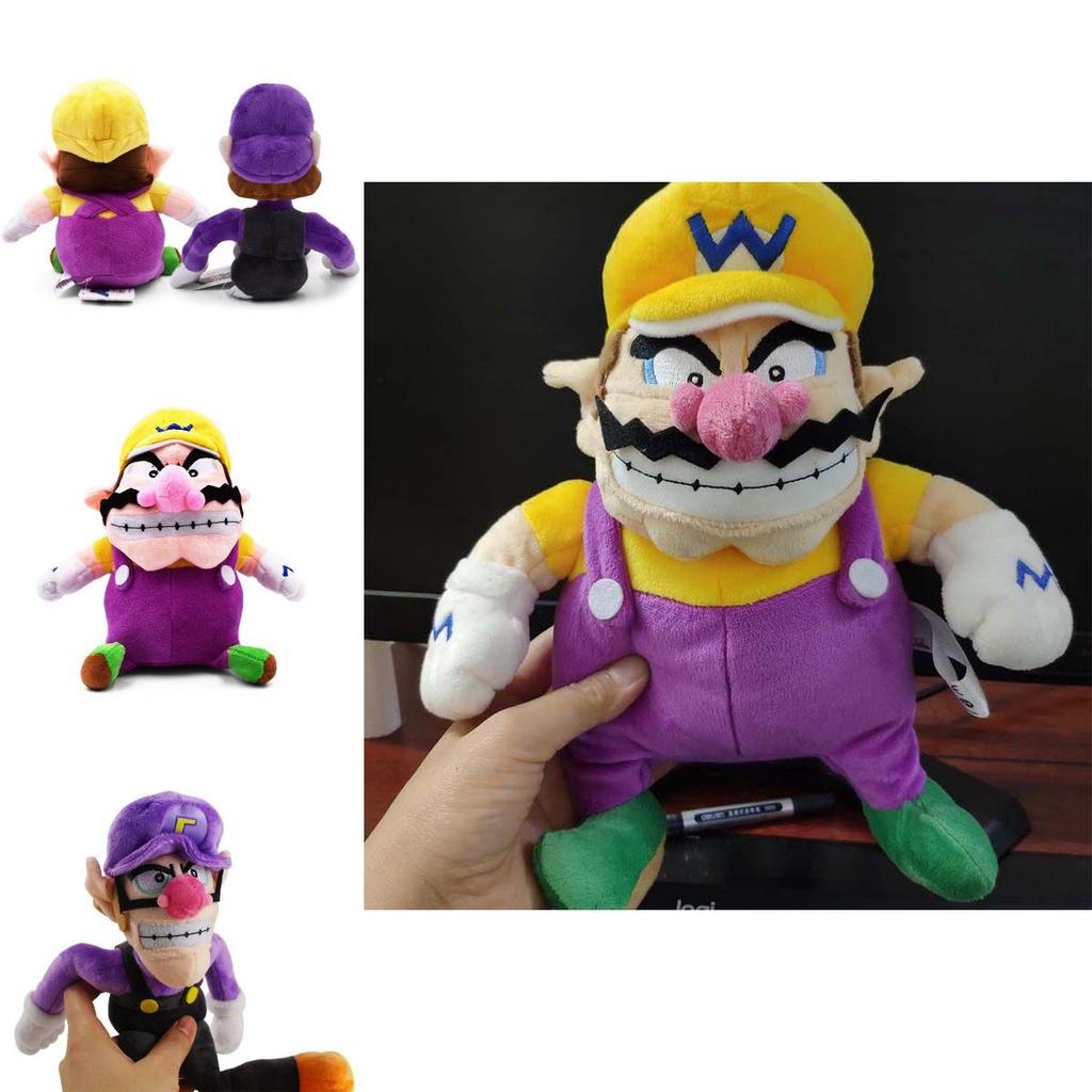 Cute Super Mario Wario And Waluigi Plush Dolls Soft Stuffed Toys For Comfort