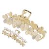 Hair Claws Clips Alloy ABS Hair Clamps Clips Non Slip Hair Catch Jaw Clamp Hair Accessories for Wome