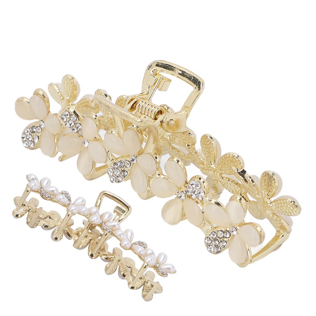 Hair Claws Clips Alloy ABS Hair Clamps Clips Non Slip Hair Catch Jaw Clamp Hair Accessories for Wome
