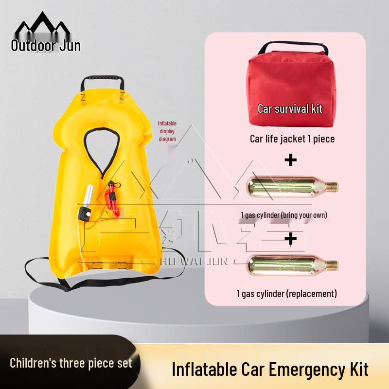 OUTDOOR GEEKER Inflatable Emergency Life Vest Kit