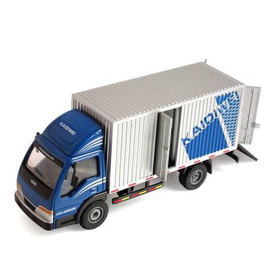 1/50 Lega Simulazione Furgone Camion Modello Veicolo di Trasporto Ingegneristico Giocattolo per Bambini Regalo di Compleanno