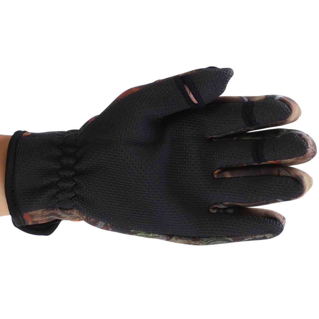 1 Pair Cycling Gloves Full Finger Anti Slip Breathable Winter Bike Riding Gloves for Men Women