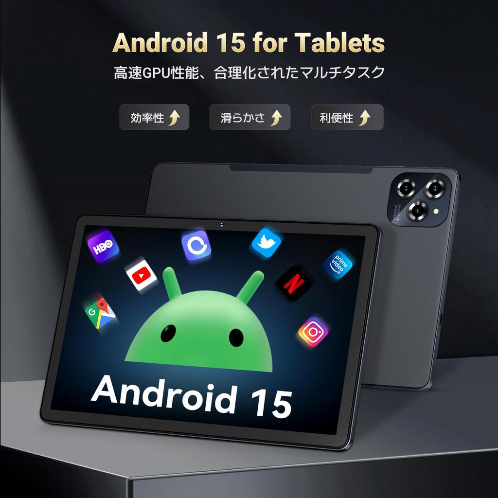 Enhanced Android 15 24GB RAM 256GB ROM Up To 1920x1200 FHD Large 8000mAh 18W Fast Widevine L1 T615 4G LTE WiFi 6 Face Recognition [2025 Edition]