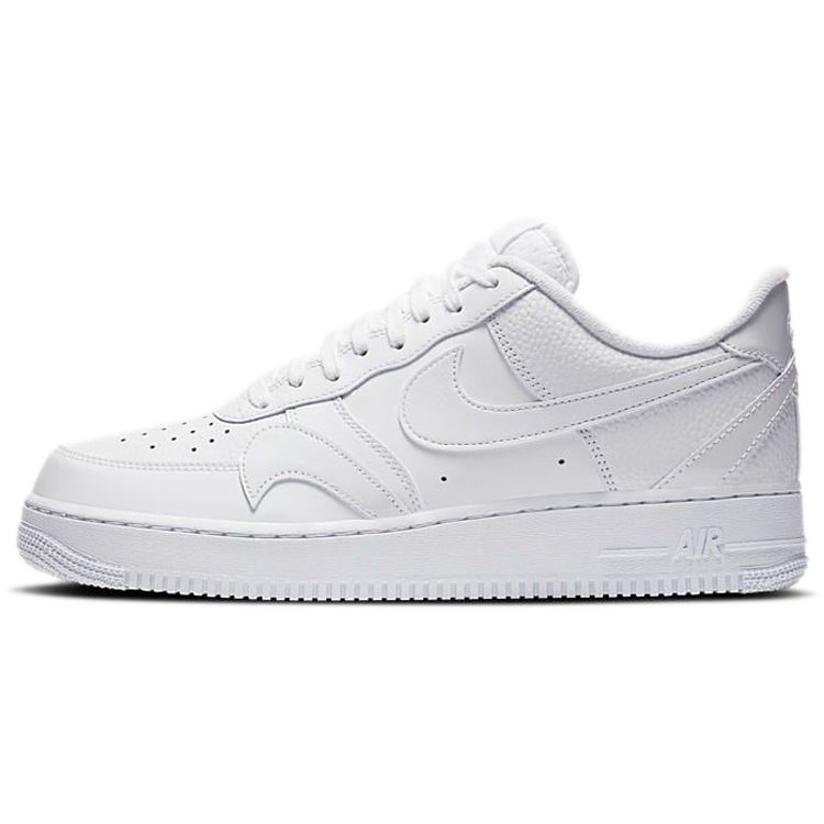 

Nike Air Force 1 07 LV8 Misplaced Swoosh — мужские кроссовки тройного белого цвета CK7214-100