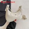 Urban Minimalist Pu Underarm Bag With Spliced Design For Daily Use