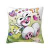 Cartoon D-Diddls Pillowcase Printed Polyester Cushion Cover Decor Pillow Case Cover Chair Zippered 18''