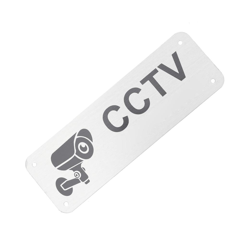 5 Stück Videokamera CCTV In Betrieb Warnschild Wandaufkleber Abziehbilder Überwachungsmonitor Abziehbilder Öffentliche Bereichssicherheit