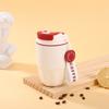 Portable Dual Drink Cup Small Capacity Vacuum Flasks Stainless Steel Coffee Mug  Boys and Girls