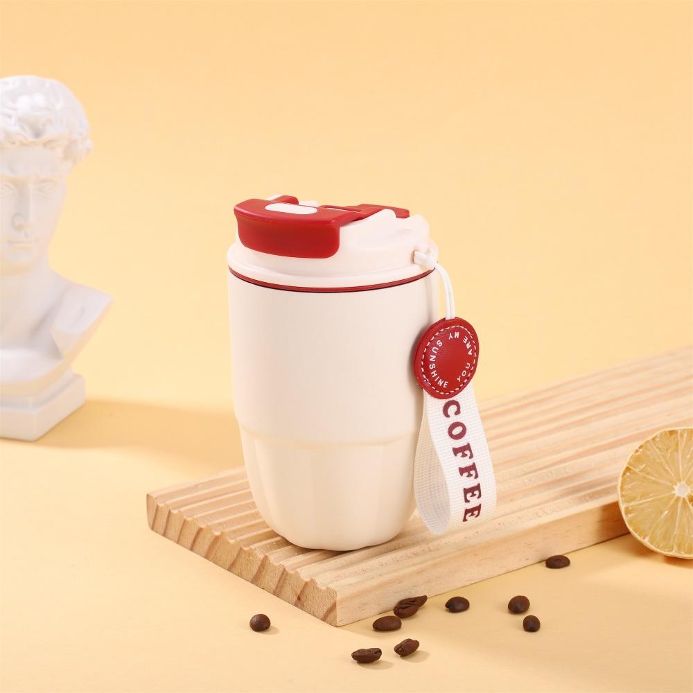 Portable Dual Drink Cup Small Capacity Vacuum Flasks Stainless Steel Coffee Mug  Boys and Girls