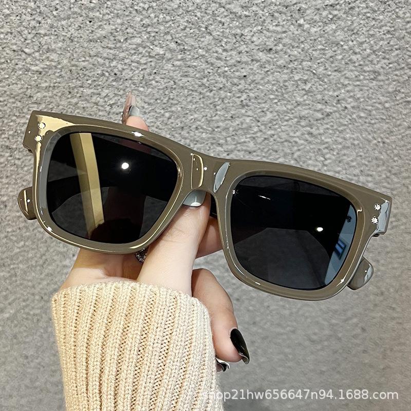 2026 Classic European & American Women's Acetate Square Sunglasses - Ins Style