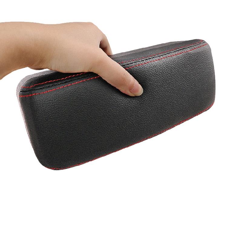 PU Leather Car Armrest Pad Cover Mat Auto for Seat Armrests Box Pads Protector M