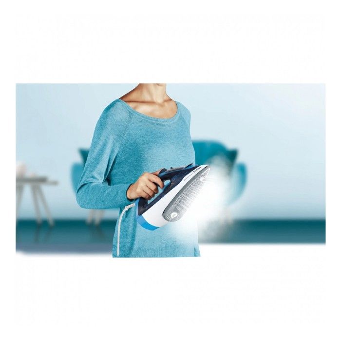 Fer à repasser à vapeur - tefal - fv2838 - 2400 w - effet pressing 180 g/min - réservoir 270 ml