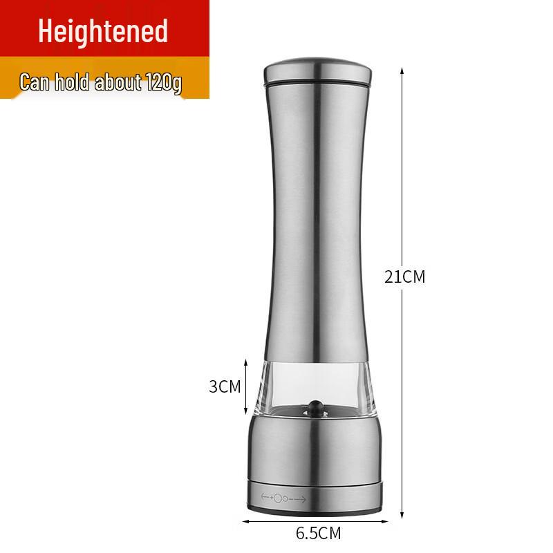 Abdo Manual Stainless Steel Pepper Grinder