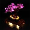 DIY LED-Beleuchtungsset für LEGO Icons 10281 Bonsai-Baum Baustein Spielzeug Dekoration Verstellbare Beleuchtungszubehörteile