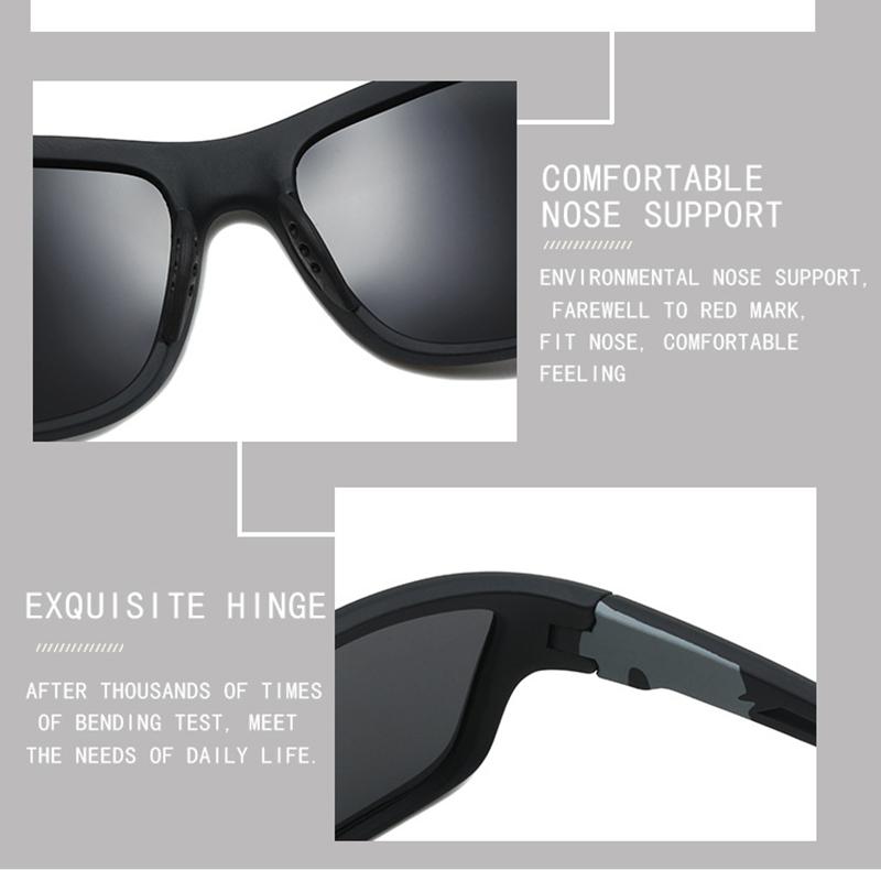 Sports Sunglasses Men's Polarized Colorful Film Glasses Dust Mirror Riding Mirror Sunglasses