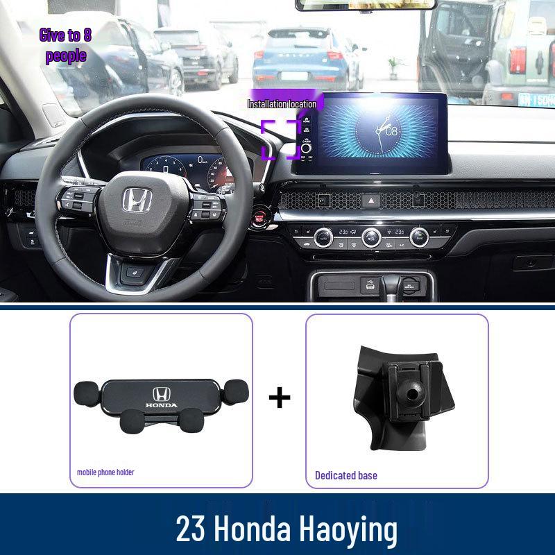 Honda Breeze Phone Holder: Air Vent Clip Mount for Navigation and Interior Accessories