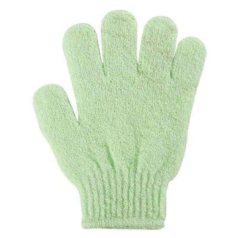 Exfoliating Five-Finger Bath Mitt & Back Scraper