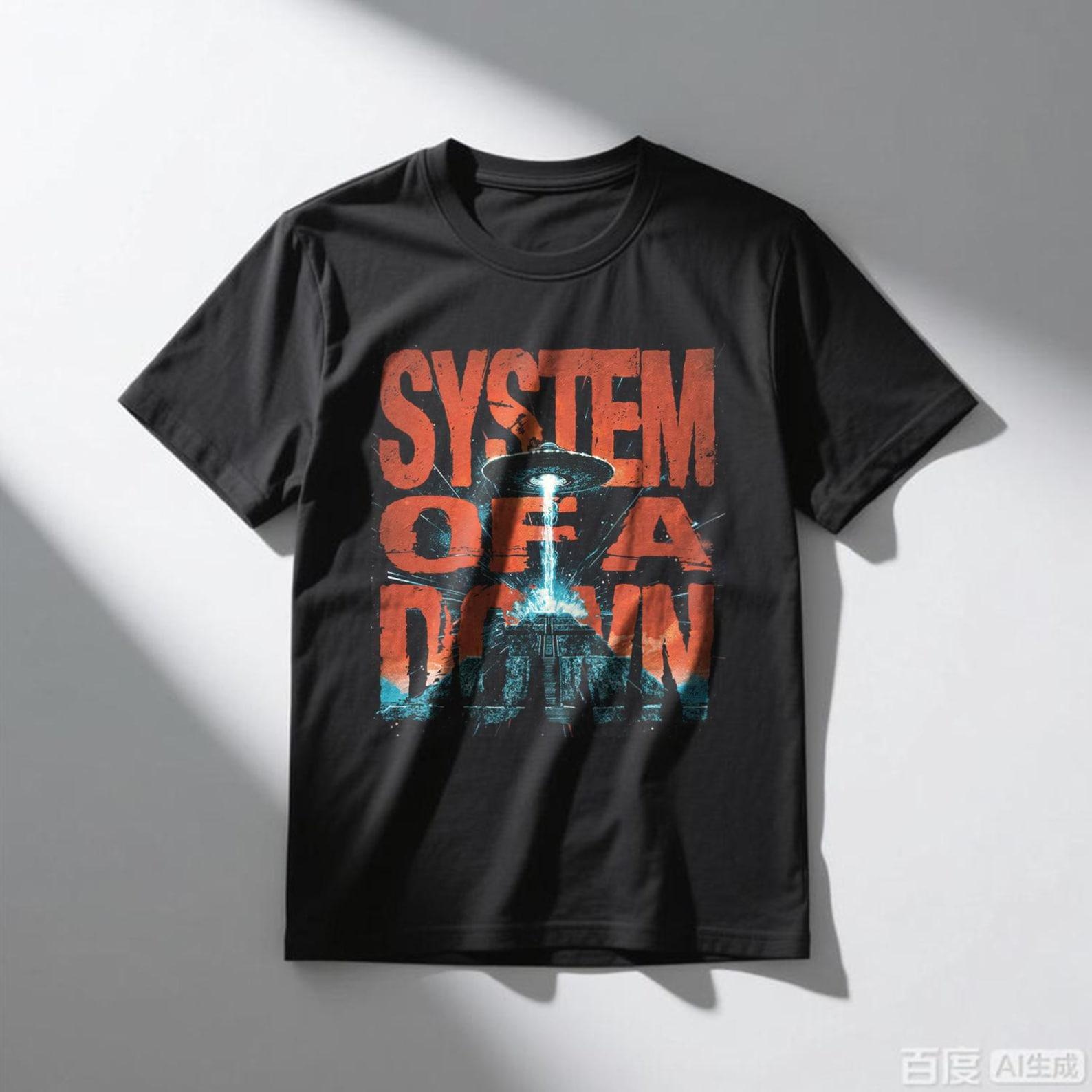 Alternative Metal Band Inspired T-Shirt, Vintage Rock Graphic Tee, Heavy Music Streetwear, Unisex Grunge Shirt M