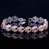 S0122 Multi-Color Optional, Irregular Women'S Bracelet, Shining Zircon Hand Jewelry