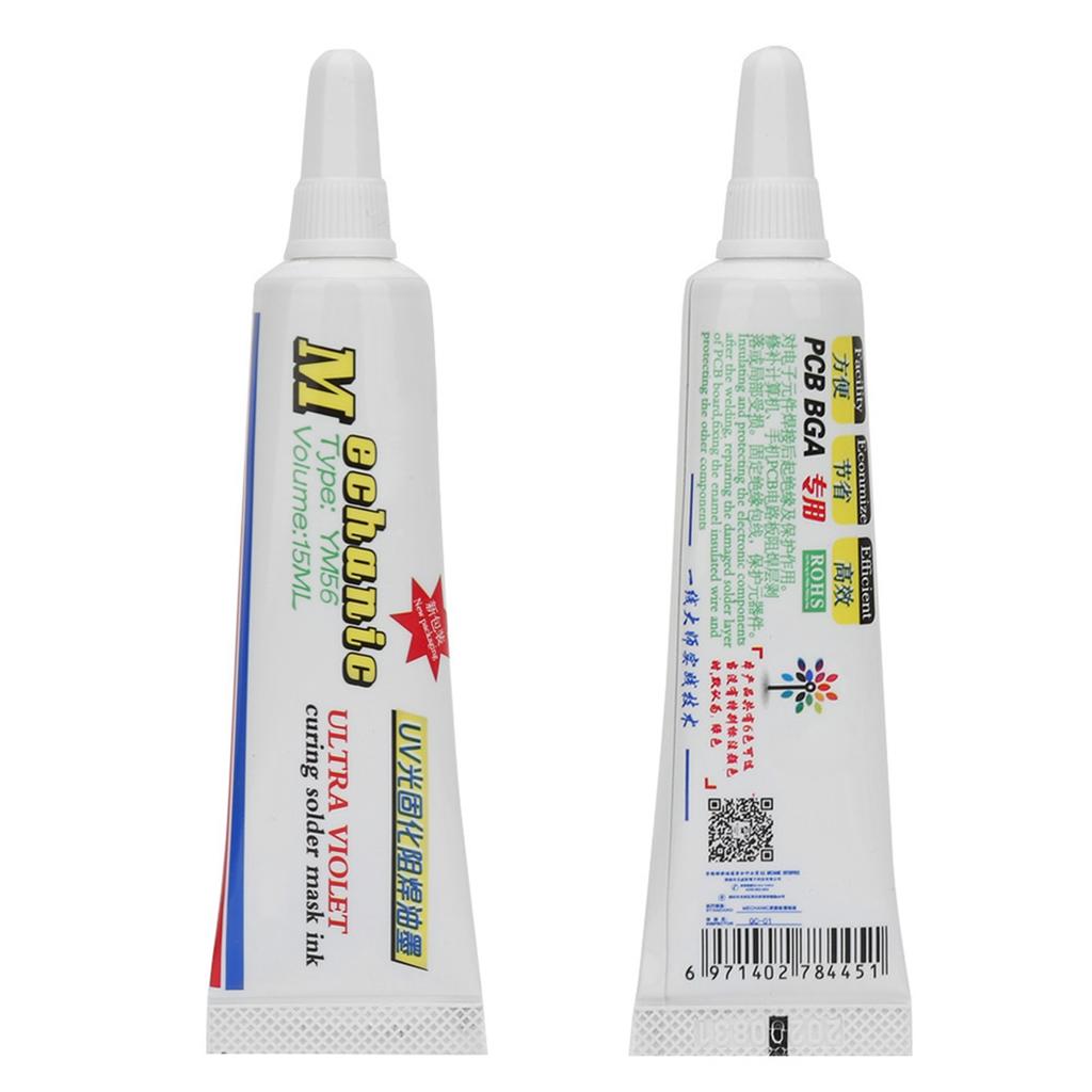 Nadelapplikation UV-härtende Lötstopplack Tinte Für Handy Leiterplatte(rot)