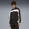 Puma T7 Comfortable Versatile Sports Casual Jacket Color Block Short Double Zipper Women Jacket Black 633960-01