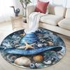 Witch Hat,Round Area Rug,Carpet Rug for Living Room Bedroom Sofa Playroom Decor,Non-slip Floor Mat