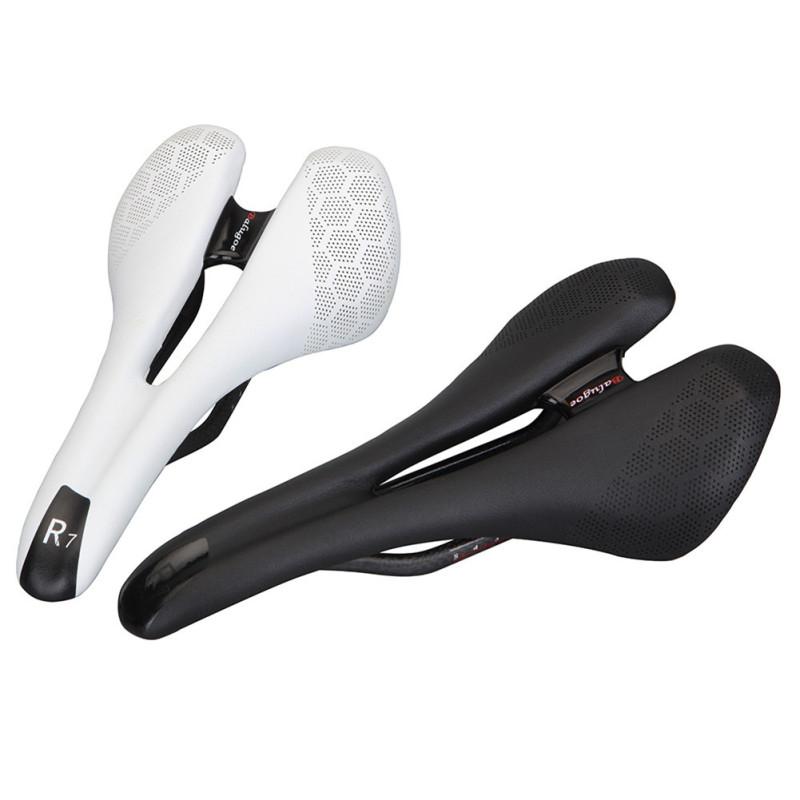 

R7 Hollow Bike Seat Cushion Wear-resistant Carbon Fiber Reinforced Bow Bicycle Saddle 270-138mm
