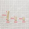 18K Gold Stainless Steel Flower Embossed Spacer Beads for DIY Jewelry
