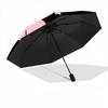 1pc Bunny Floral Automatic Folding Umbrella - Compact 8-Rib Design, Durable Plastic & Iron, Lightweight for Outdoor Daily Use109