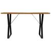 Dining Table 140x80x76 Cm Reclaimed Solid Wood