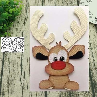 Deer Elk Metal Cutting Dies DIY Scrapbooking Emboss Paper Cards Album