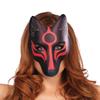 Diy Hand-Painted Mask Blank White Paper Mask Halloween Costume Accessory Cosplay Cosplay Mask For Fox-Themed Events Halloween