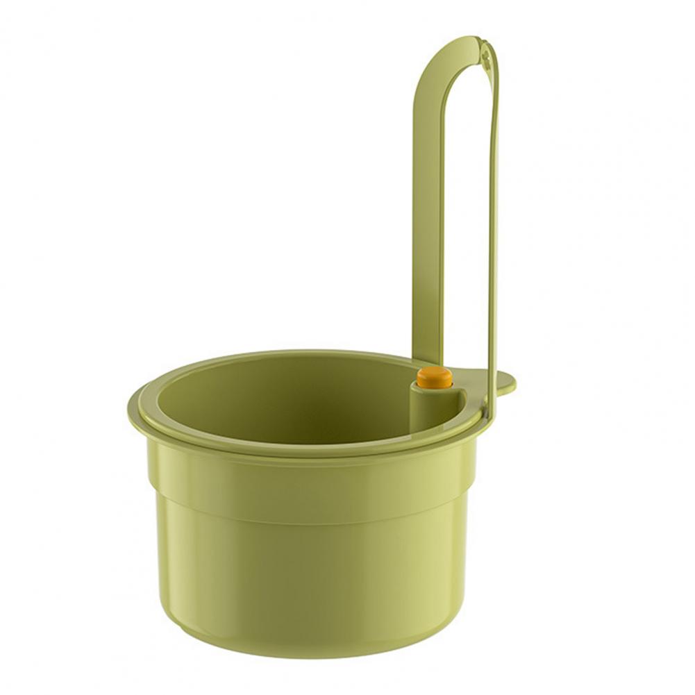 

Quick Filtration Kitchen Rack Multi-functional Sink Drain Strainer Storage Rack for Easy Simple Installation for Kitchen зелений