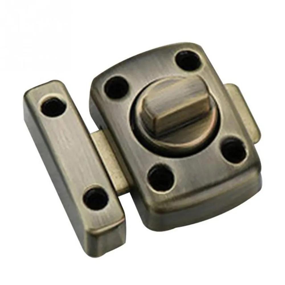 Anti-theft Door Lock Buckles Cast Metal Hook Door Latch Toilet Doors Right Angle Sliding Gate Lock Bolts